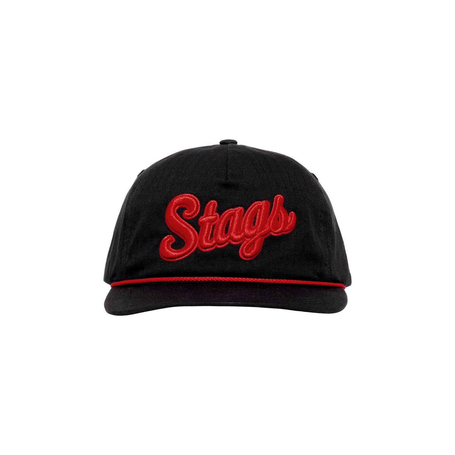 Stag Script Hat | Double Red